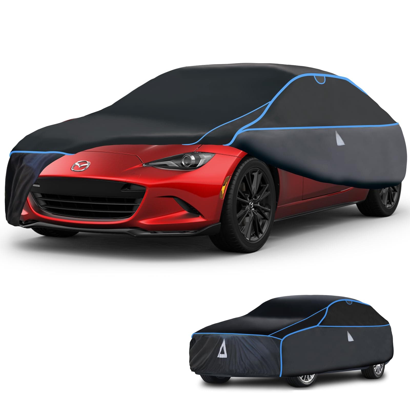 Hail Mazda Hail Protector Car Cover, Length Up to 165, Hail Blanket, Anti-Hail Thickened Multi-Layered EVA Car Cover, Outdoor Hail Protection Cover, All-Weather, Waterproof,Sun UV, Snow.