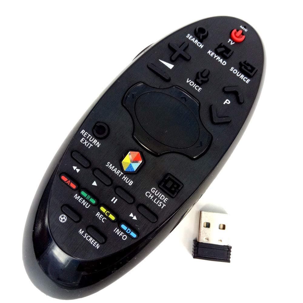 Replacement Remote Control Compatible for BN94-07557A RMCTPH1AP1 for Samsung LED TV Smart Hub Touch with USB