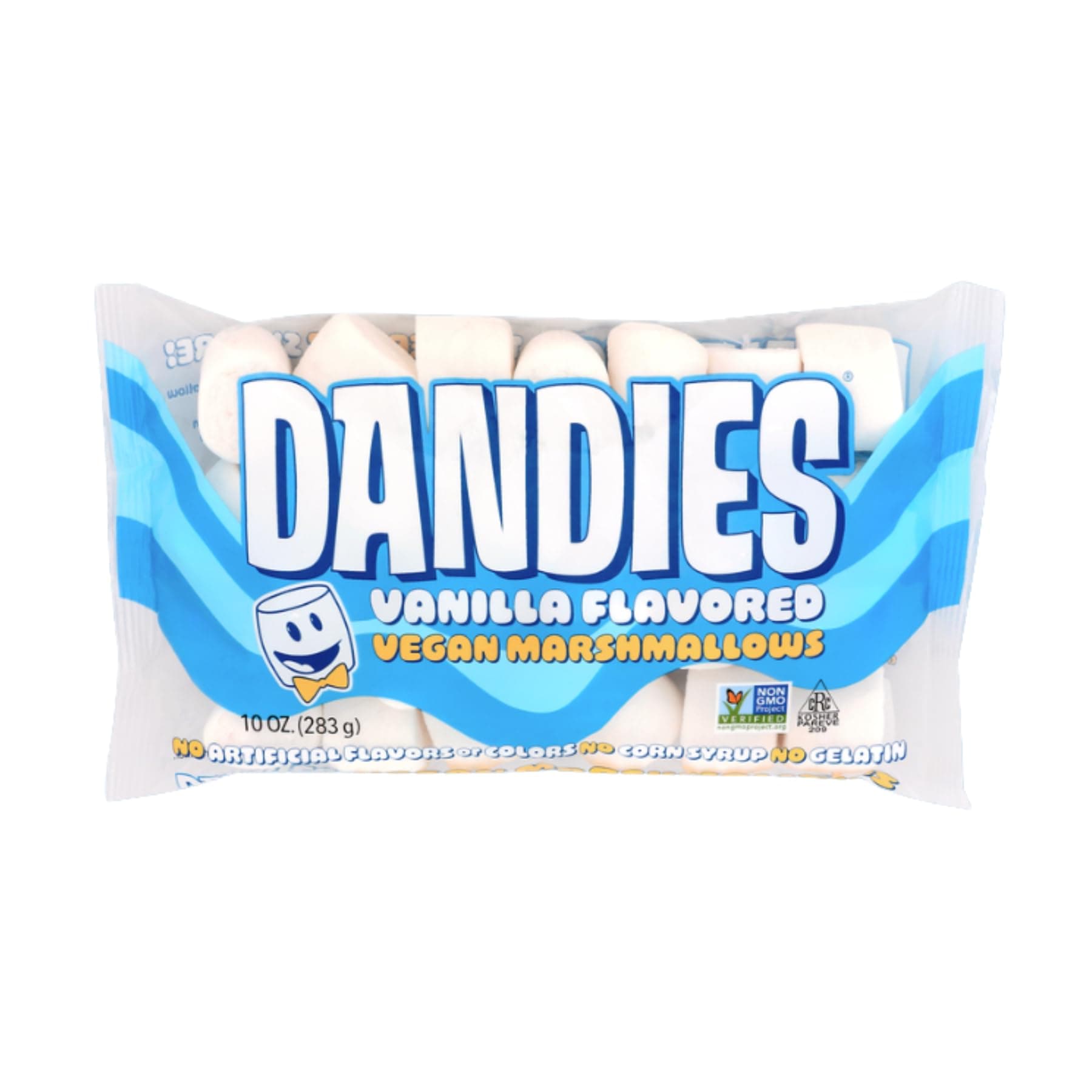Dandies - Vegan Marshmallows, Vanilla, 10 Ounce (Pack of 6)