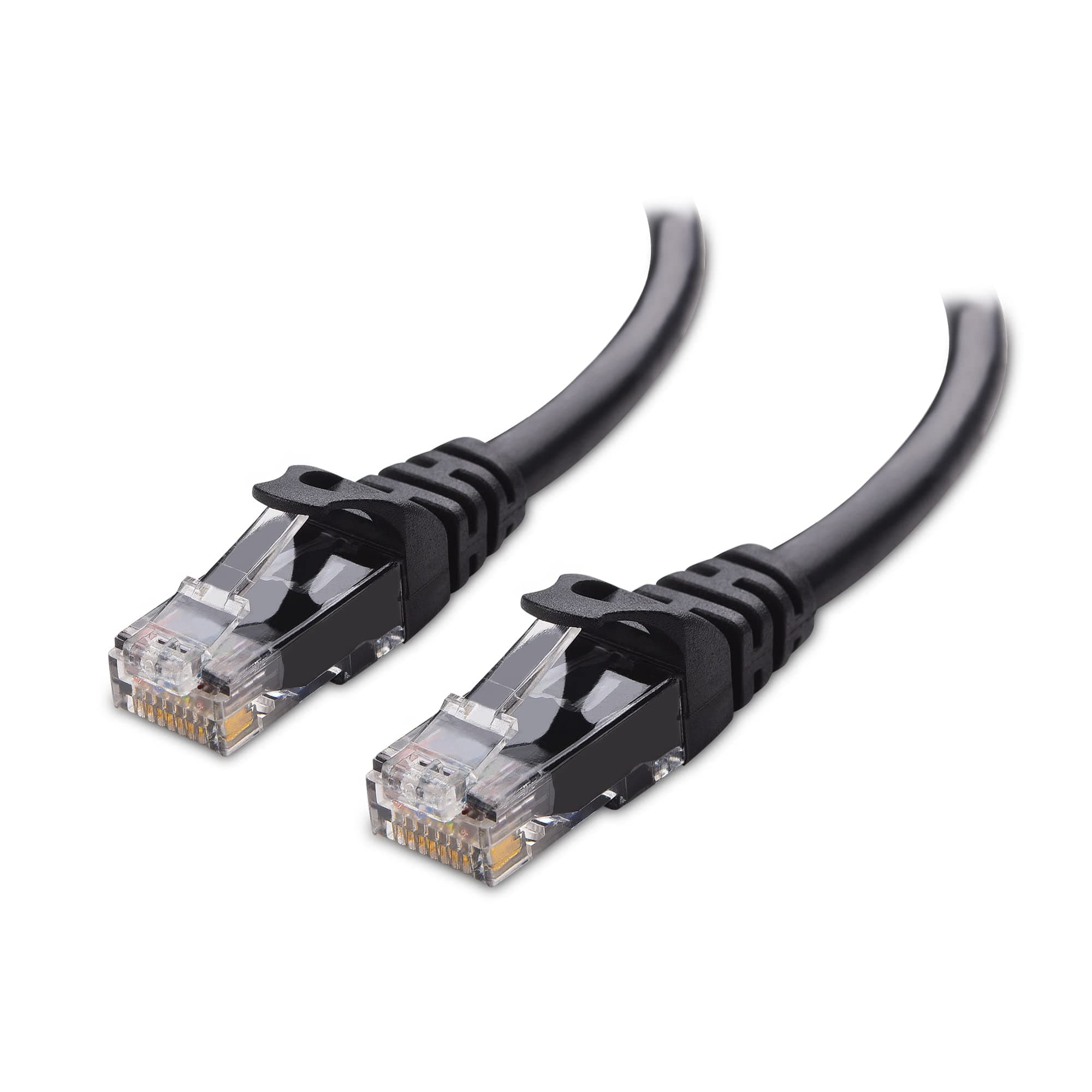 Cable Matters 10Gbps Snagless Cat6 Ethernet Cable 6m (Cat6 Cable, Cat 6 Cable) in Black 6 Meter