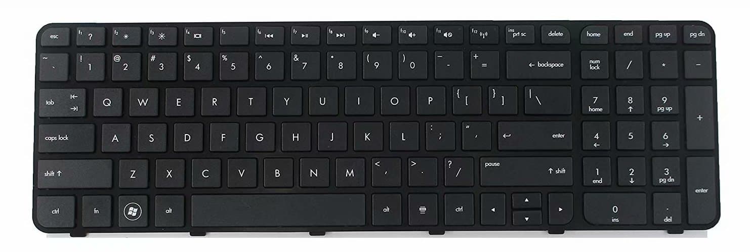 Laptop US Keyboard for HP Pavilion G6-2235us G6-2236tx G6-2237cl G6-2237nr G6-2237us G6-2238dx G6-2239dx G6-2240ca G6-2243cl G6-2244ca with Frame