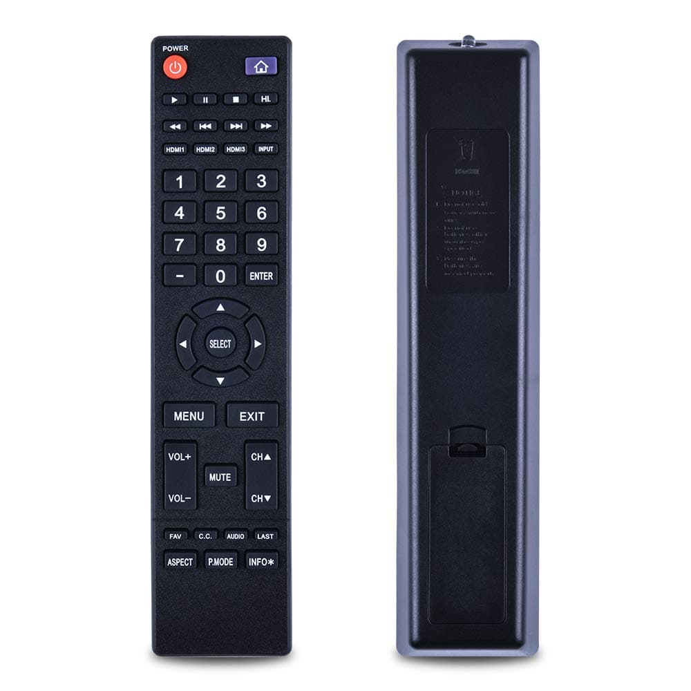 New Replacement Remote Control 850125633, Suitable for Hitachi LED LCD TV：LE49A509 LE49A6R9 LE50A3 LE50A6R9 LE50A6R9A LE55A6R9 LE55A6R9A LE24C109