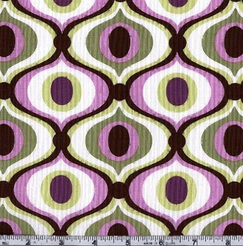45'' Wide Michael Miller Feeling Groovy Orchid Fabric By The Yard