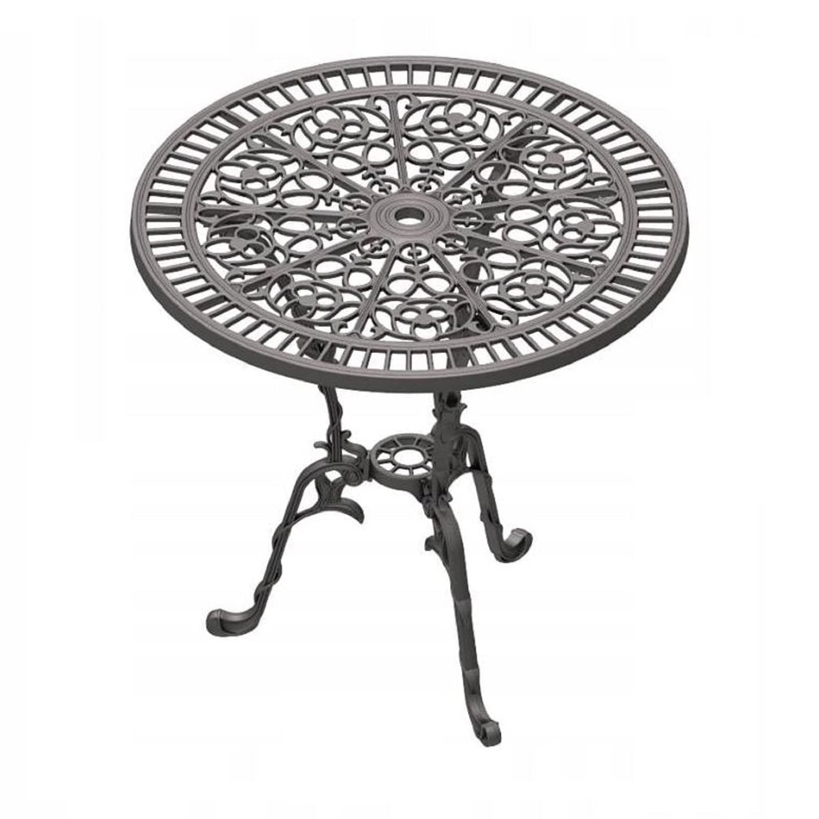 Table, Garden Table, Balcony Table, Patio Table, Coffee Table, Round, Cast Iron, 75 cm