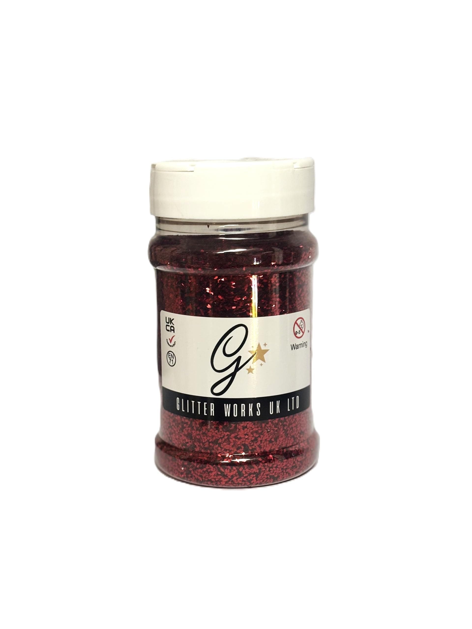 Glitter PVC Red,250G
