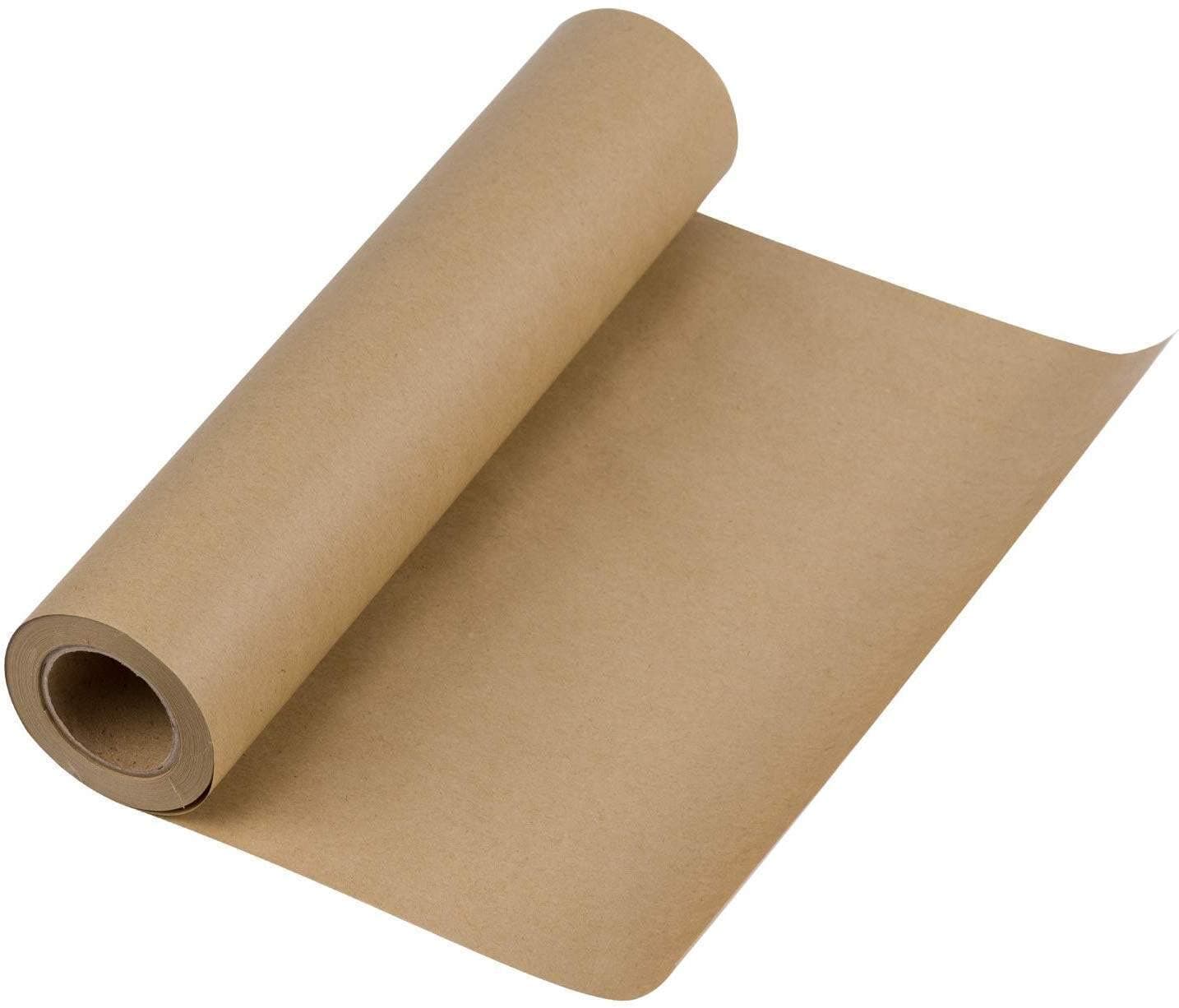 BungbeeKraft Paper Roll Liner 24 Inches x 20 Meter - Brown Colour