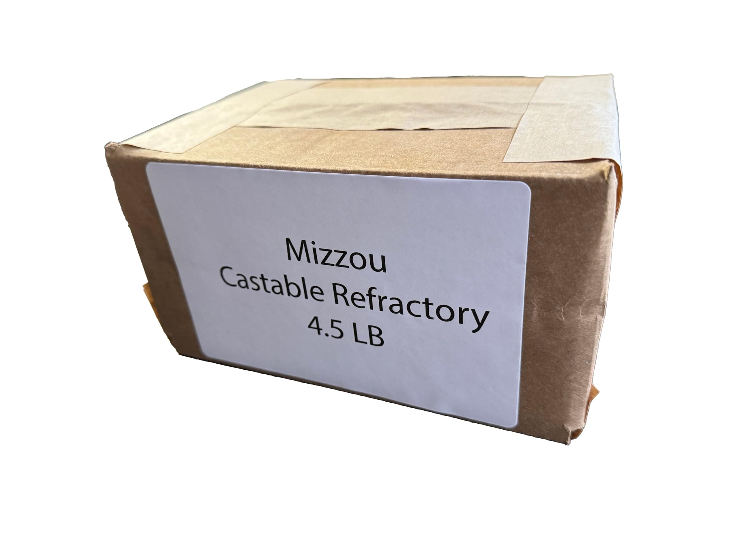 Mizzou CASTABLE Plus Refractory (4.5 Pound) Coating Forge Foundry Furnace Mortar Cement 3000F Temp Rating lb