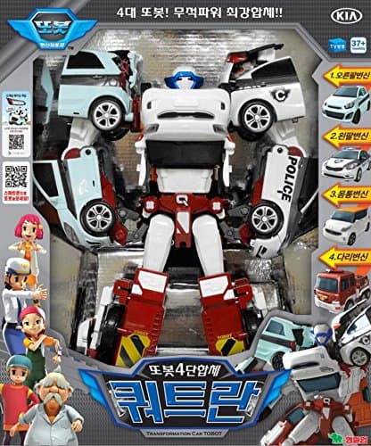 TOBOT Quadrant 4 Copolymers Transformer Robot Diecast Toy Vehicles