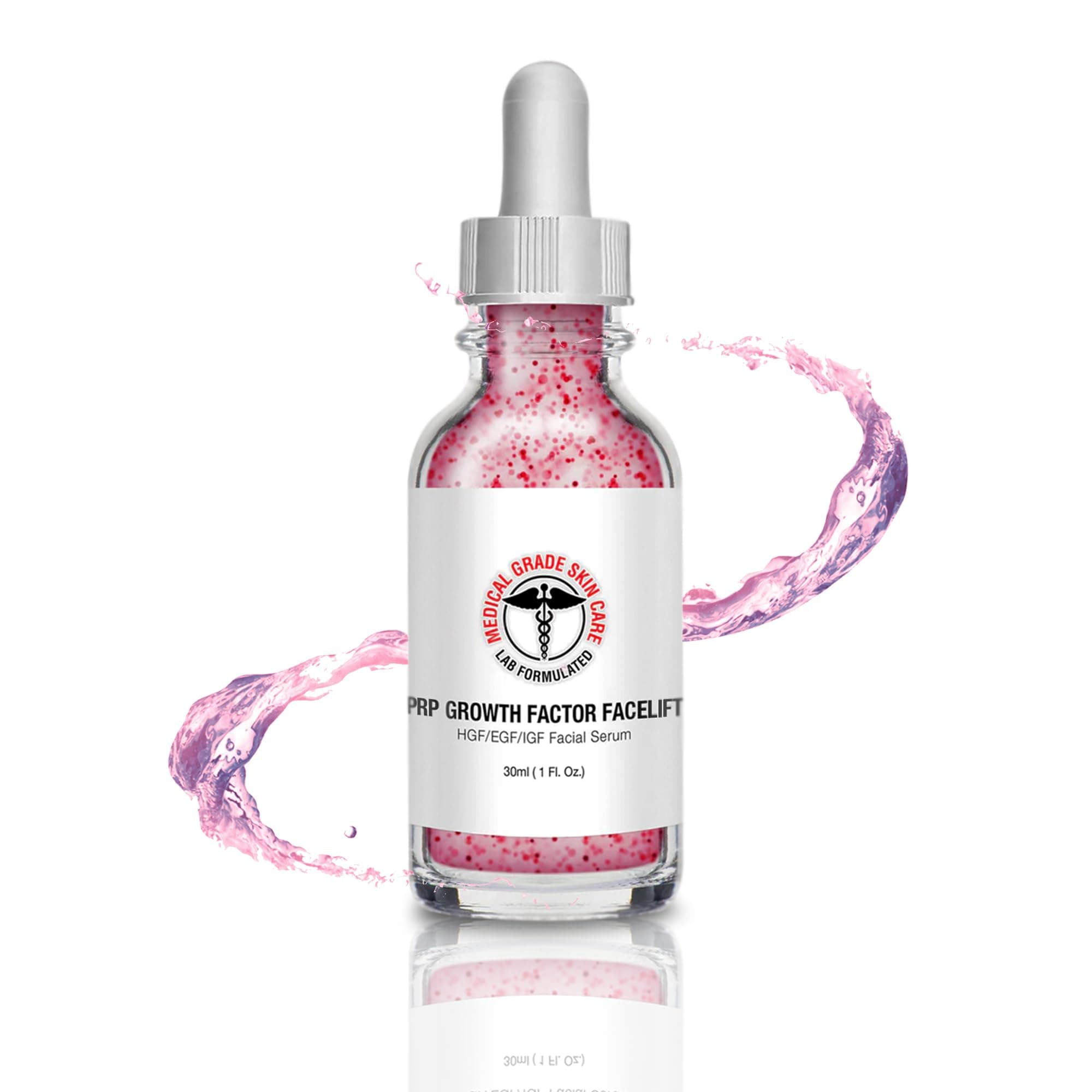 Skin Pro Skin Care Epidermal Serum for Face - PRP Facelift - IGF, EGF Serum - Serum for Face, Face Care, HGF Serum, Platelet-Rich Plasma Deep Anti-Wrinkle Serum with Jojoba Beads