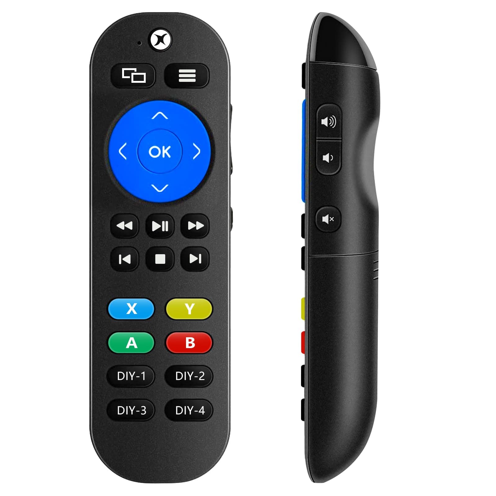 Pre-Programmed Media Remote Control Compatible with Xbox One, One S/X - Universal Control for Xbox Remote, LG & Vizio TV Remotes with Extra 7 Learning Programmed Keys
