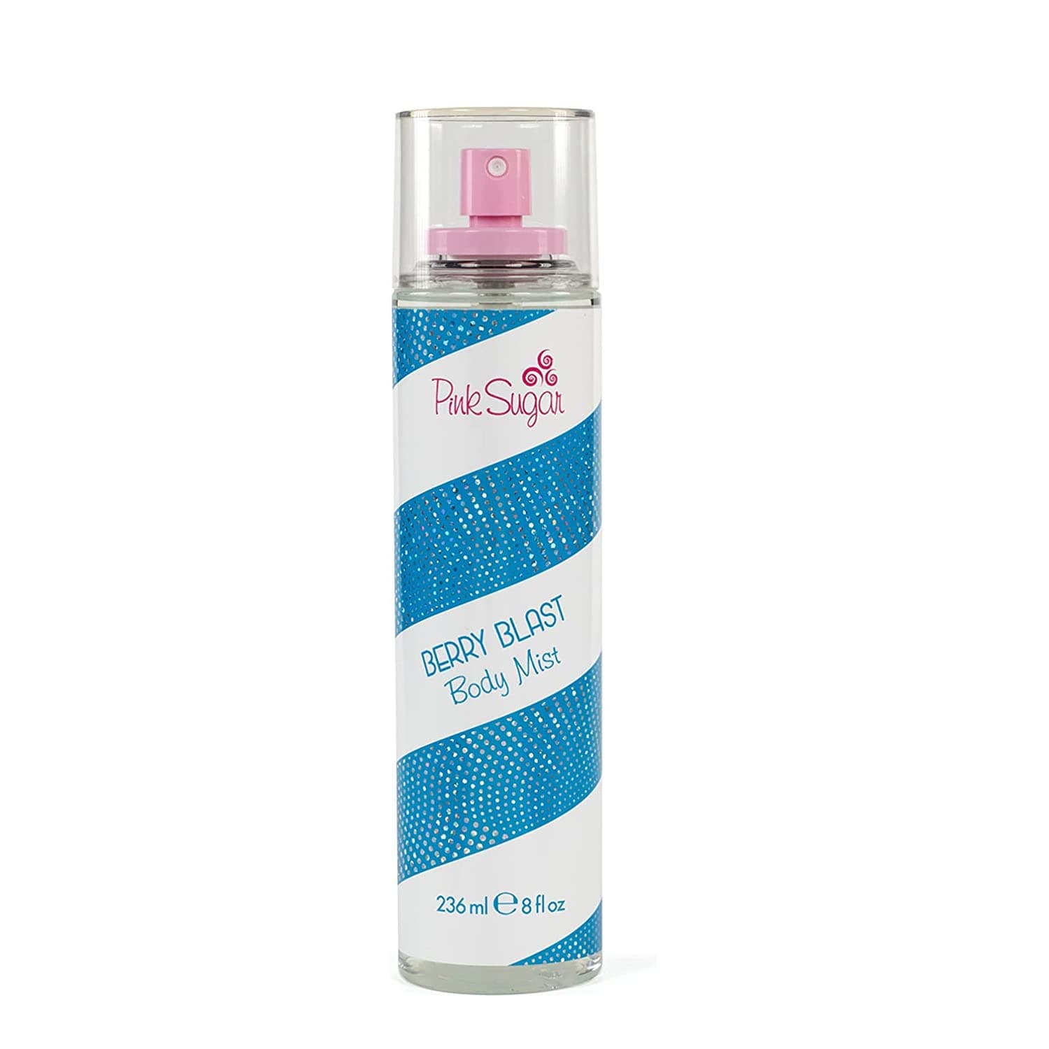 Pink Sugar Berry Blast Eau de Toilette Perfume for Women, Body Mist, Hair Fragrance, Sweet + Fruity Scent, Notes of Blueberries, Blackberries, Cotton Candy & Vanilla