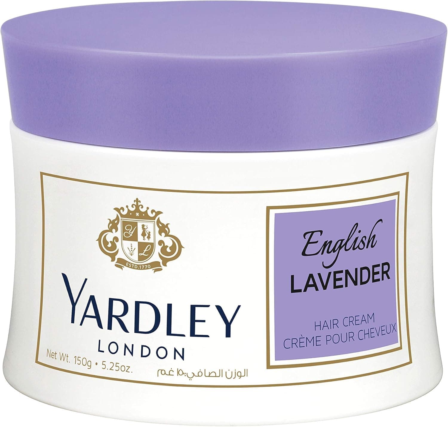 Yardley Hair Cream English Lavender 150g