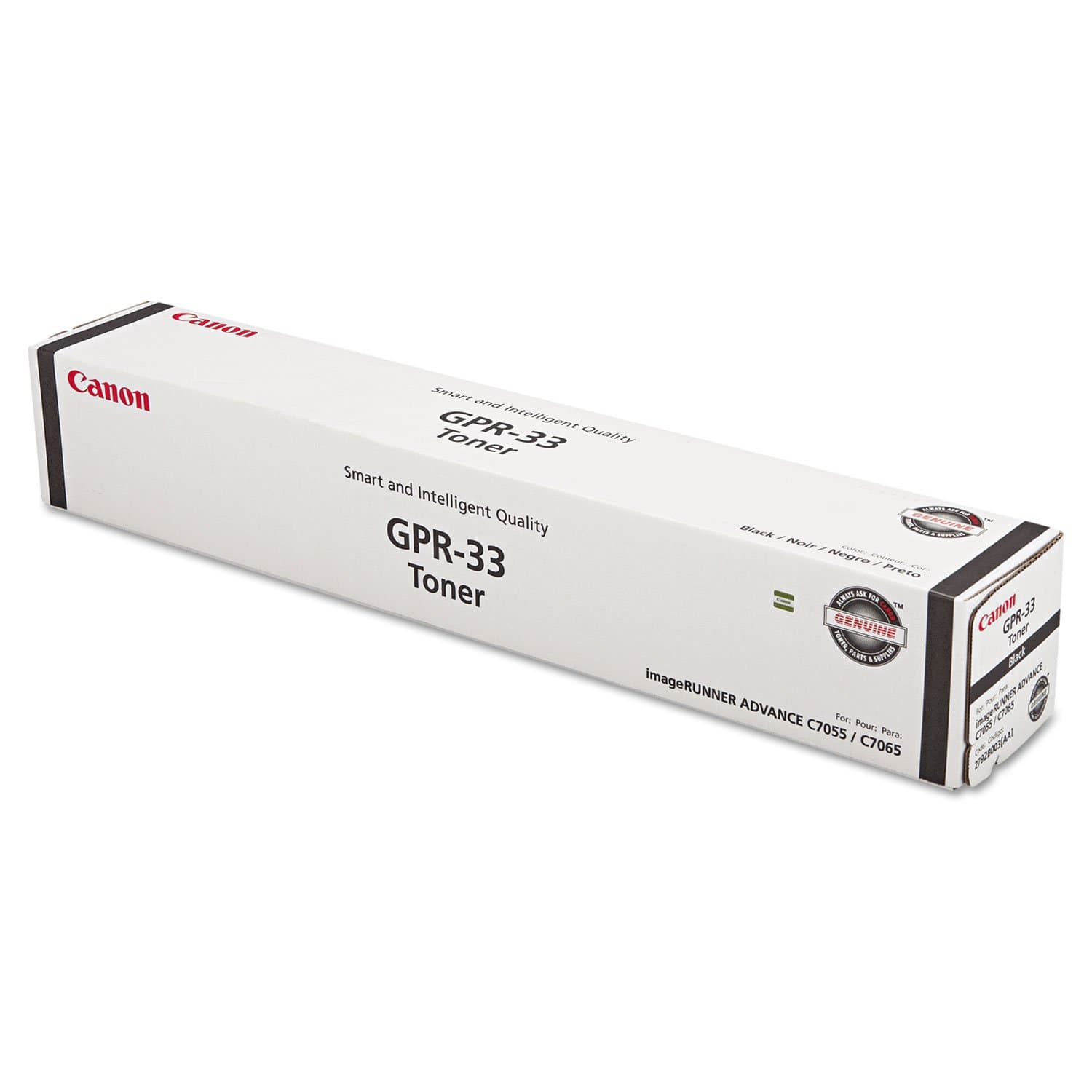 Canon CNM2792B003AA Toner Cartridge, Black, Laser, 80000 Page, 1 Each