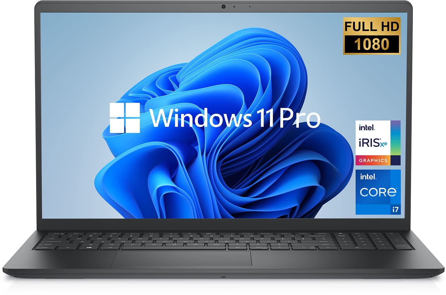 Windows 11 ProVostro 3530 Laptop, 15.6in FHD 1080p, Intel i7-1355U (10 cores), 32GB RAM, 1TB PCIe SSD,(RAM&SSD UPGRDING) Webcam, SD Card Reader, Carbon Black