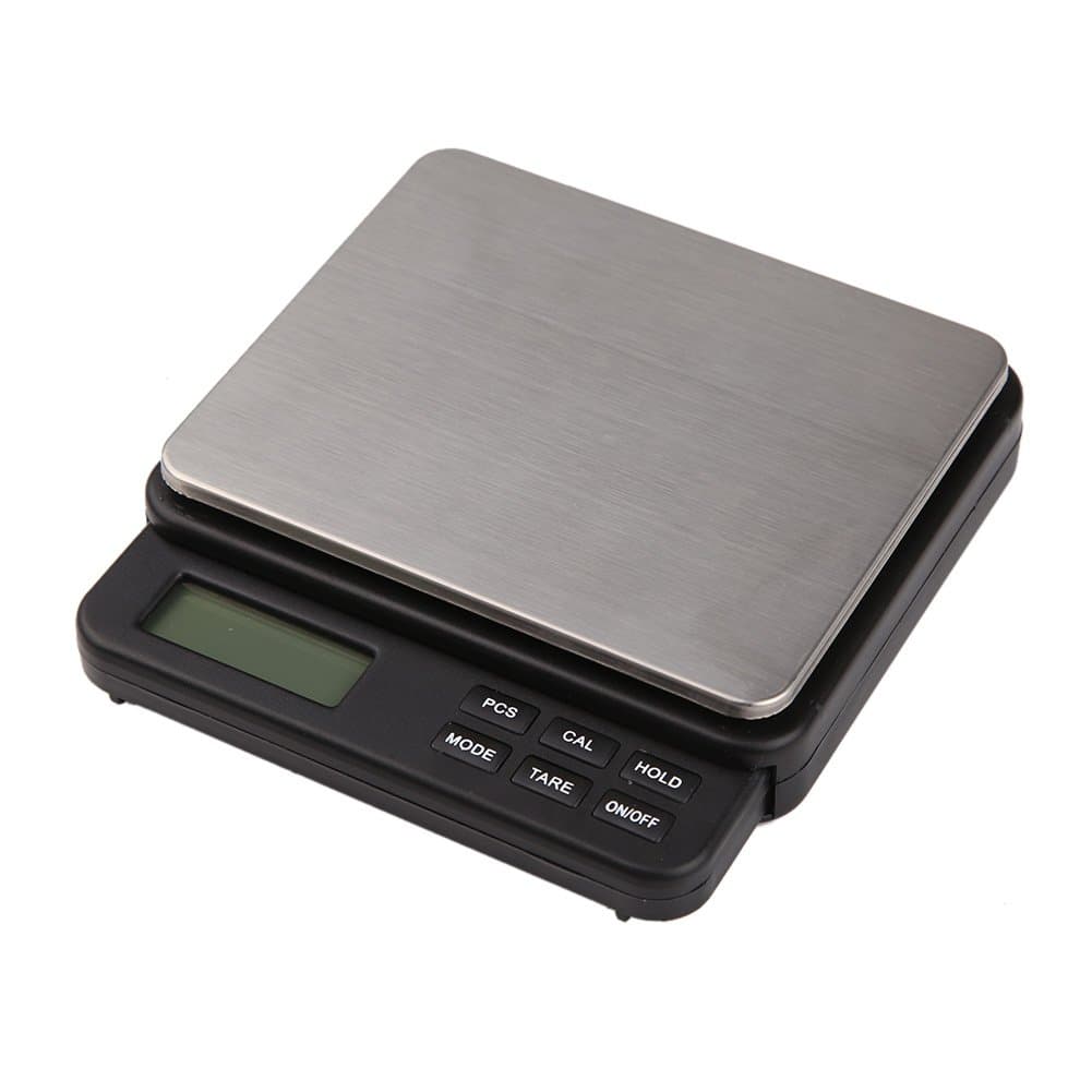 HoosiweePrecision Digital Scales, 1000g 0.01g Electronic Weight Scale, Kitchen Cooking Weighing Scales, Tare Function, Counting Mode, for Drug, Food, Coffee