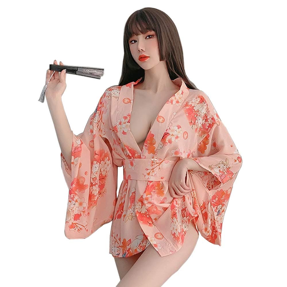 Women Lingerie Sexy Lingerie Japanese Retro Kimono Dress Cosplay Japanese Kimono Suit