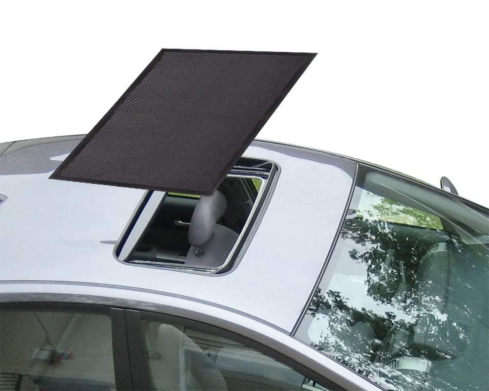 Magnetic Sunroof Sunshade Mesh Screen for Car Camping Essentials,UV Protection Screen for Moonroof & Side Windows,Quick Install,Breathable Roof Cover Fits SUV, Truck Van Sleeping Overnight