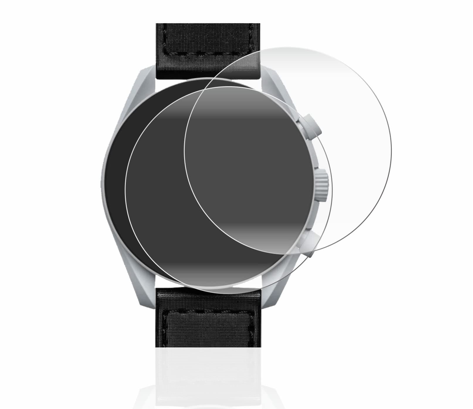 brotect 3D Curved Screen Protector Compatible with Omega x Swatch Speedmaster Moonswatch (2 Pack) - Full Screen Coverage