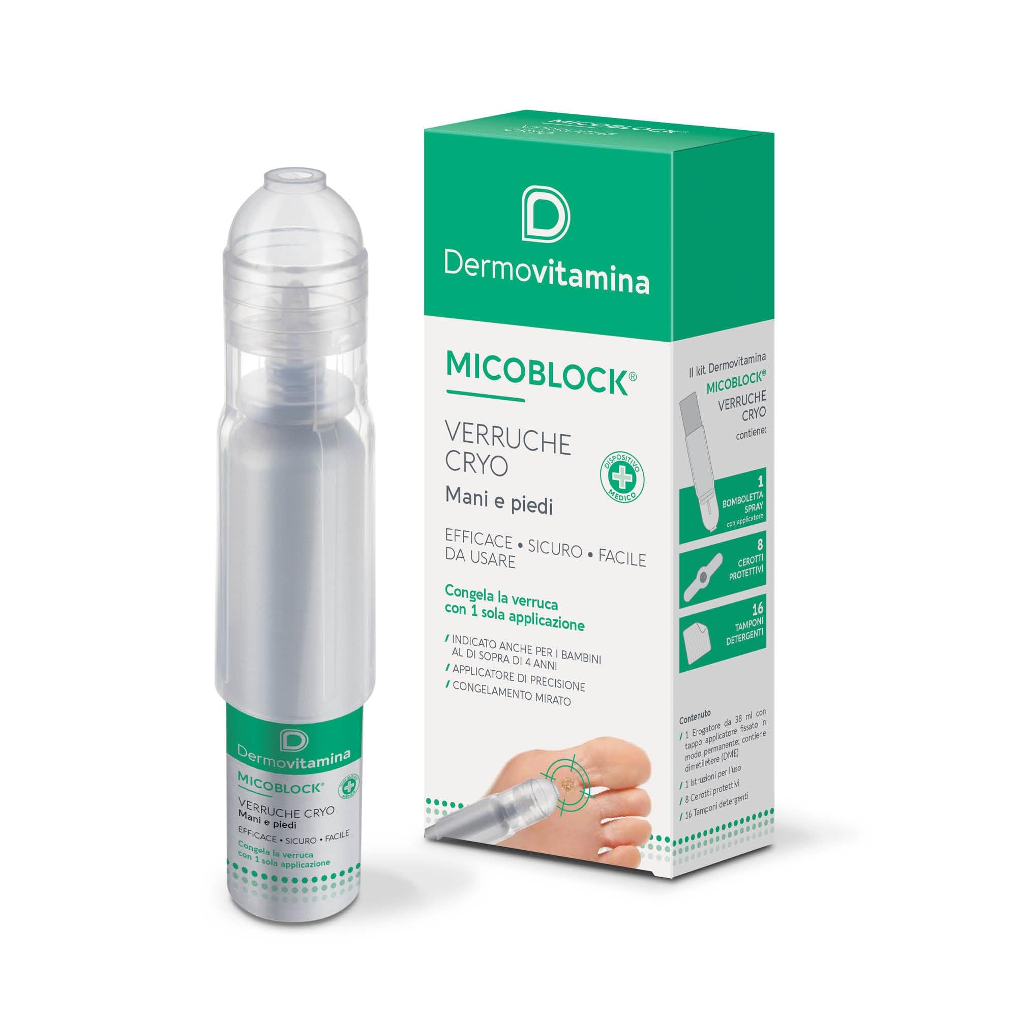 DermovitaminaCryo Warts Treatment Warts And papules 38ml