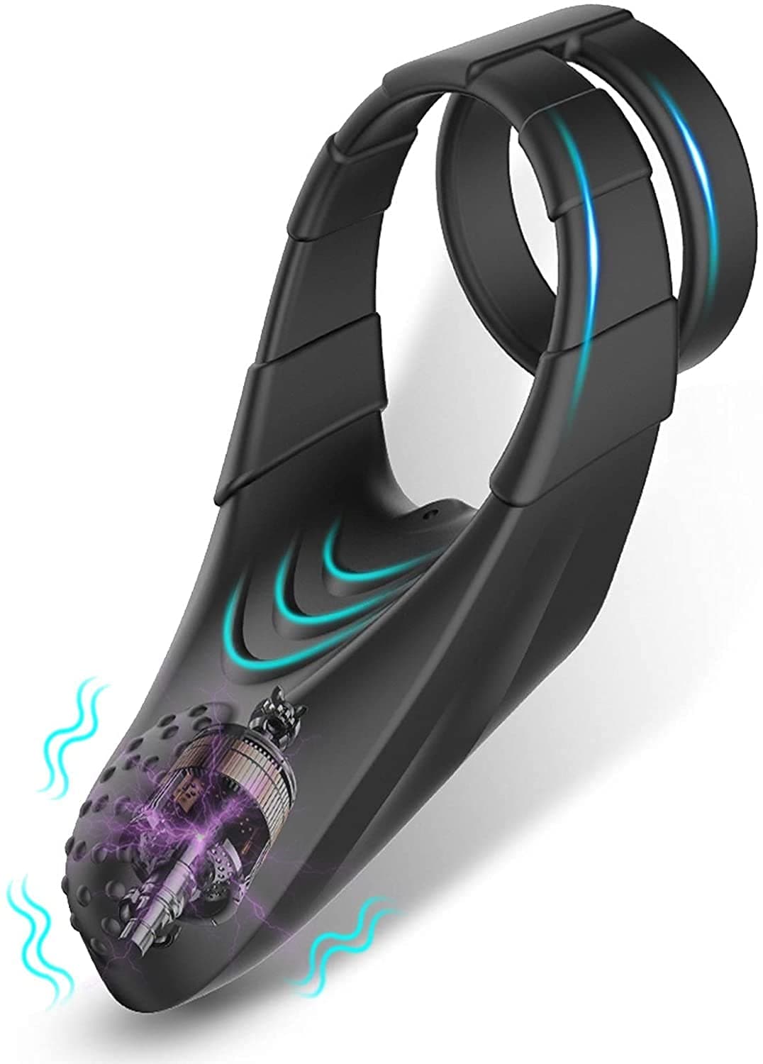 KAMUFF Travel Pocket Bullet Massage Rod Portable Soft Toys Waterproof Massage Ball for Women Pleasure, Handheld Personal Bullet Tool Electric Quiet 10 Modes Powerful Mini Stick for Foot Relax s46