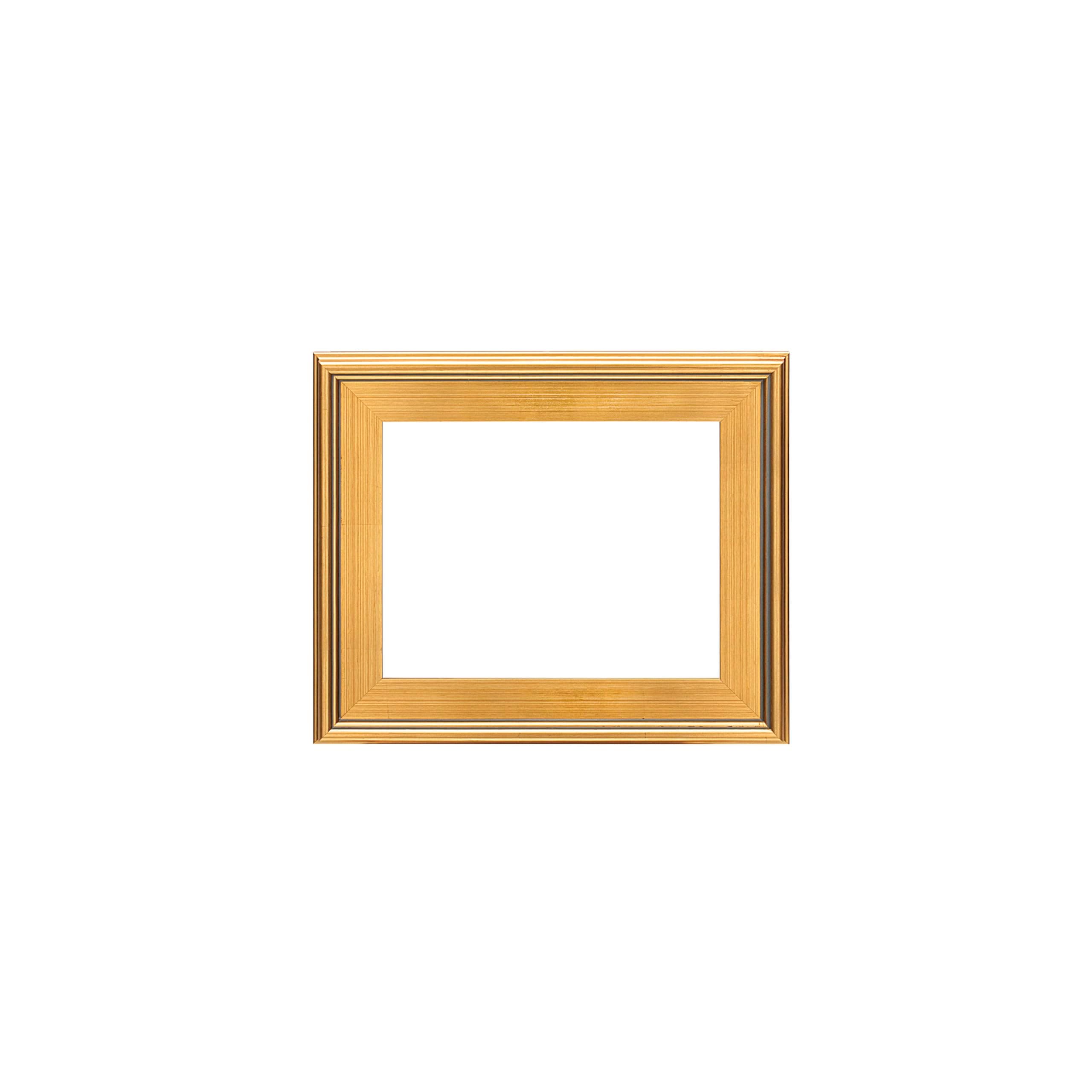 Creative Mark Plein Air Style Frame, Hand Leafed Gold, 11x14-2.75" Wide Moulding with 1/2" Rabbet Depth, Open Back W/O Glazing, Museum Quality, For Art Panels, Stretched Canvas, Pictures & More