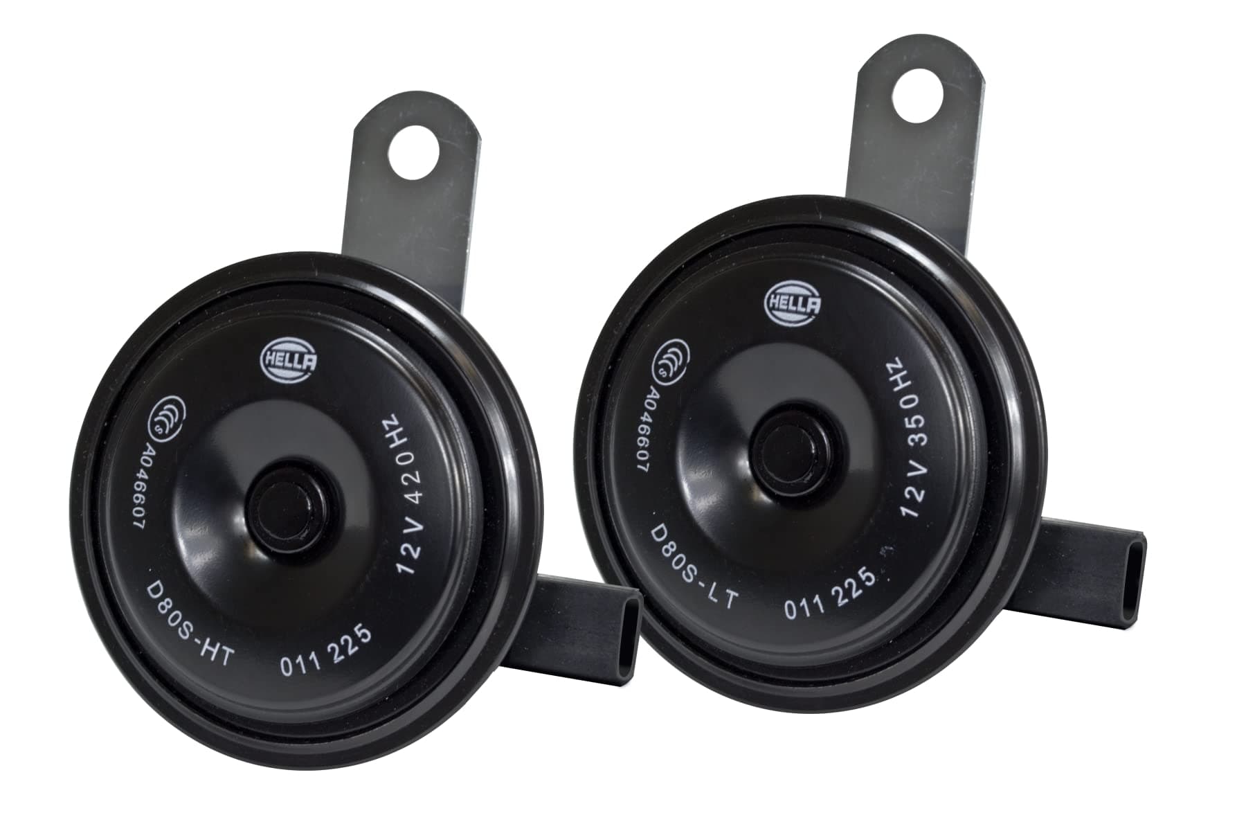 011225881 Black 77mm 12V BX Disc Horn Kit (Toyota)