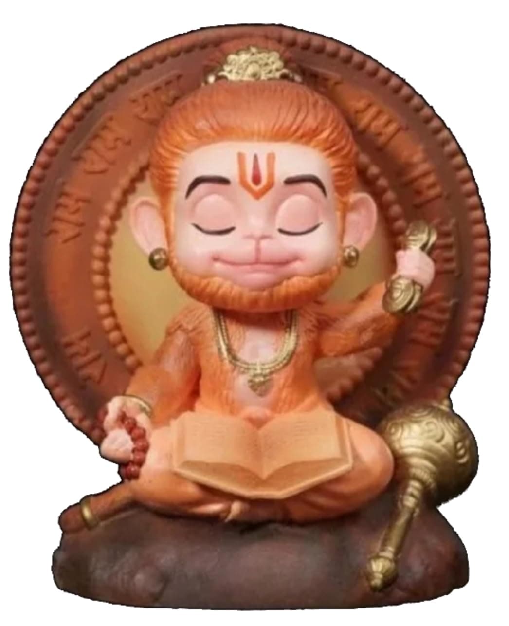 My Creative Hut Baby Hanuman spritual Figure & Religious Statue for Home Decor, Office Decor, car Dashboard, Gifting, Vaastu Decor, Fengshui (Maruti Nandan)
