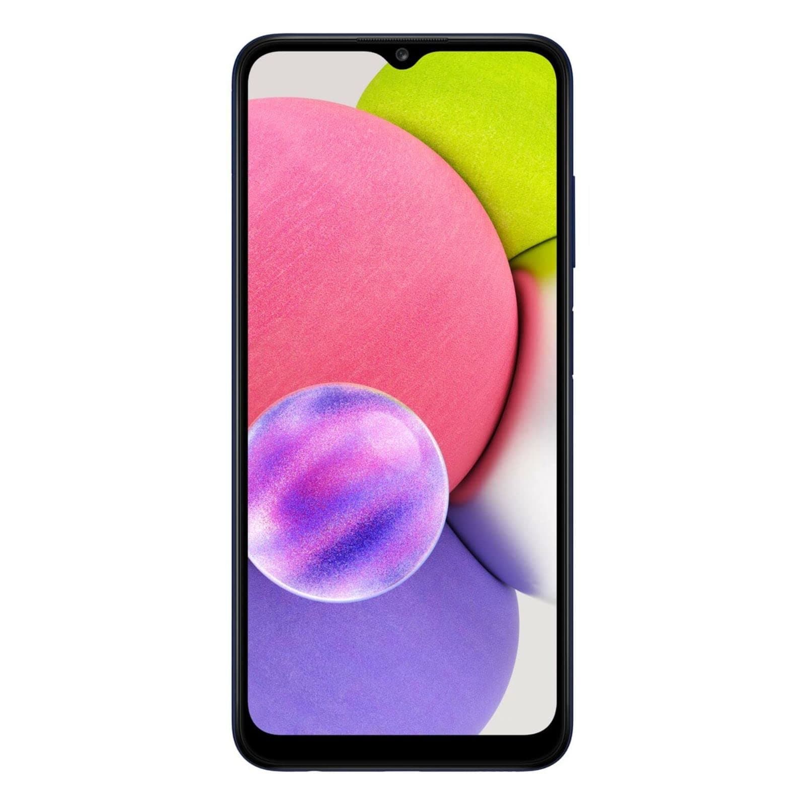 Samsung Galaxy A03s Android Smartphone, 6.5-inch Infinity-V HD+ Display, 3GB RAM and 32GB of expandable internal memory, 5,000 mAh battery, Black [UK Version]