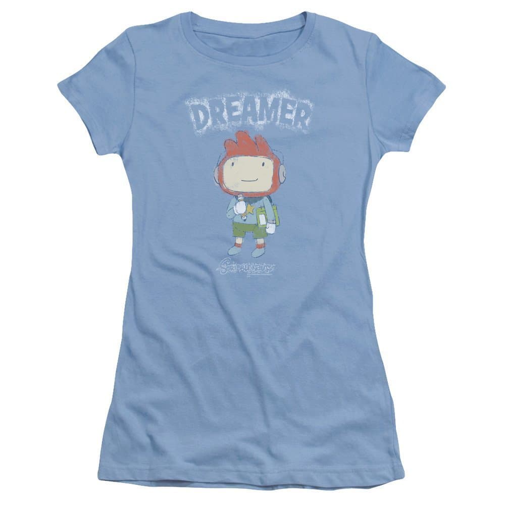 Scribblenauts Dreamer Juniors Short Sleeve Shirt CAROLINA BLUE SM