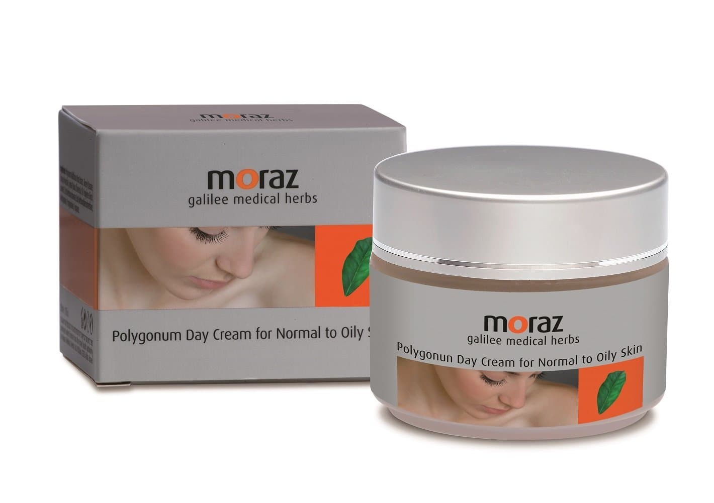 New Moraz Natural Herbal Polygonum Day Cream for Normal to Oily Skin, 50 ml
