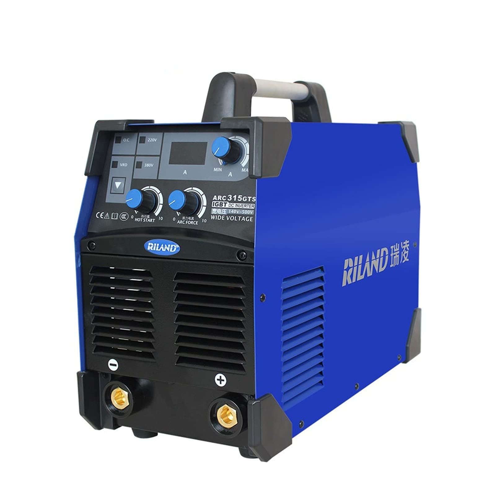 ZAIED Welding Machine Dual Voltage 220V 380V ARC MMA ELectric Welding Machine IGBT Inverter Welder Single Phase Two Phase 30-280A Welder (Color : PackageA)