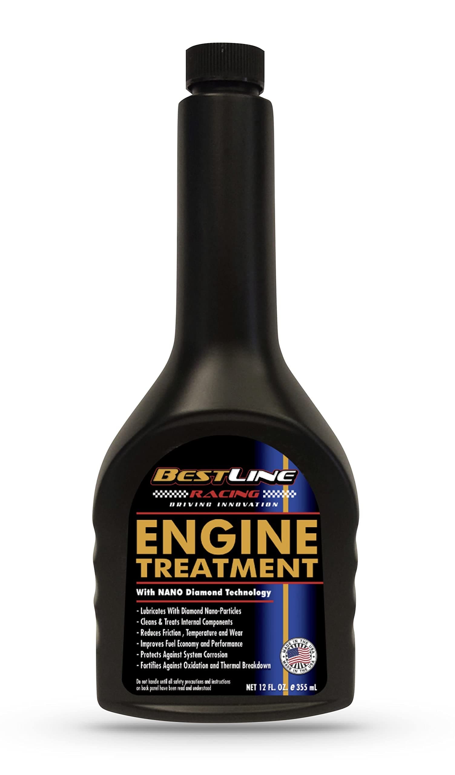 BestLine 853796001049 Premium Synthetic Engine Treatment for Gasoline Engines - 16 oz.