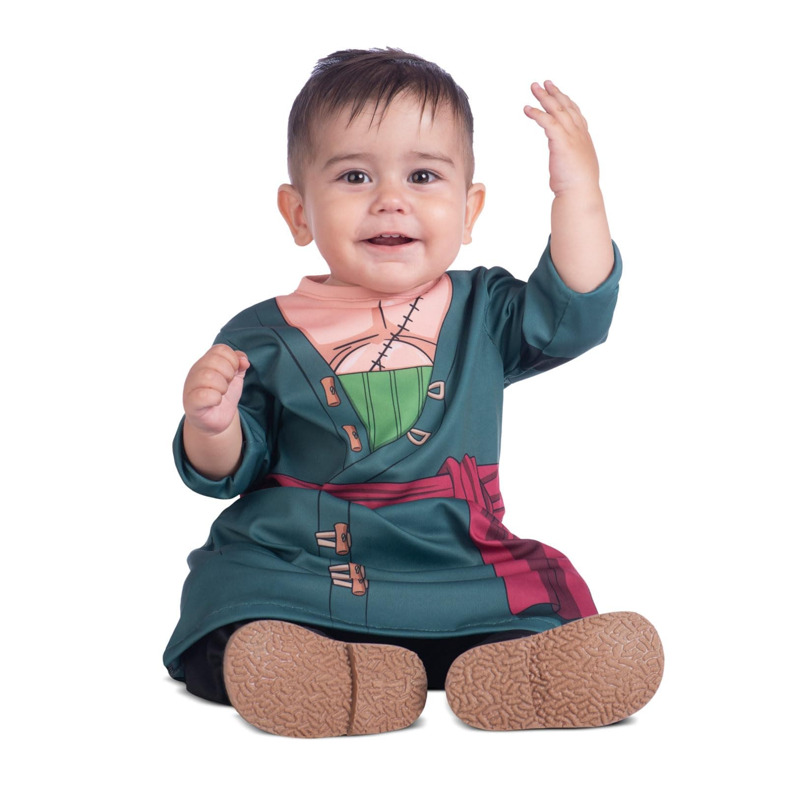 One Piece Roronoa Zoro Officially Licensed Anime Toddler Costume - For Halloween, and More