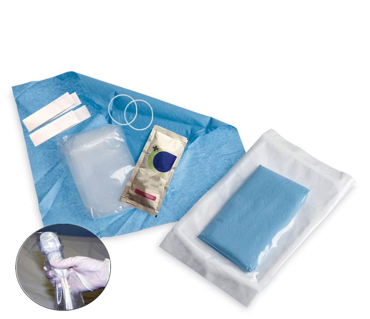 Ultrasound Probe Cover - Latex-Free Sterile Disposable Clear, 5 in x 48 in, Individual Packaging (10)