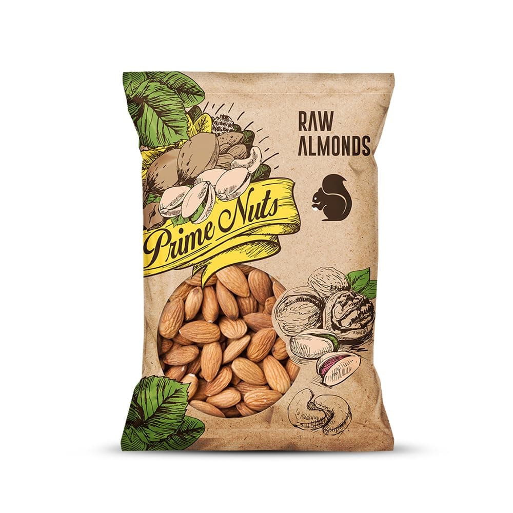Raw Almonds | 175 gm | Rich in Magnesium & Vitamin E | High in Protein & Antioxidants | Dietary Fibre | Healthy Immune System | Healthy Ready-to-Eat Snacks
