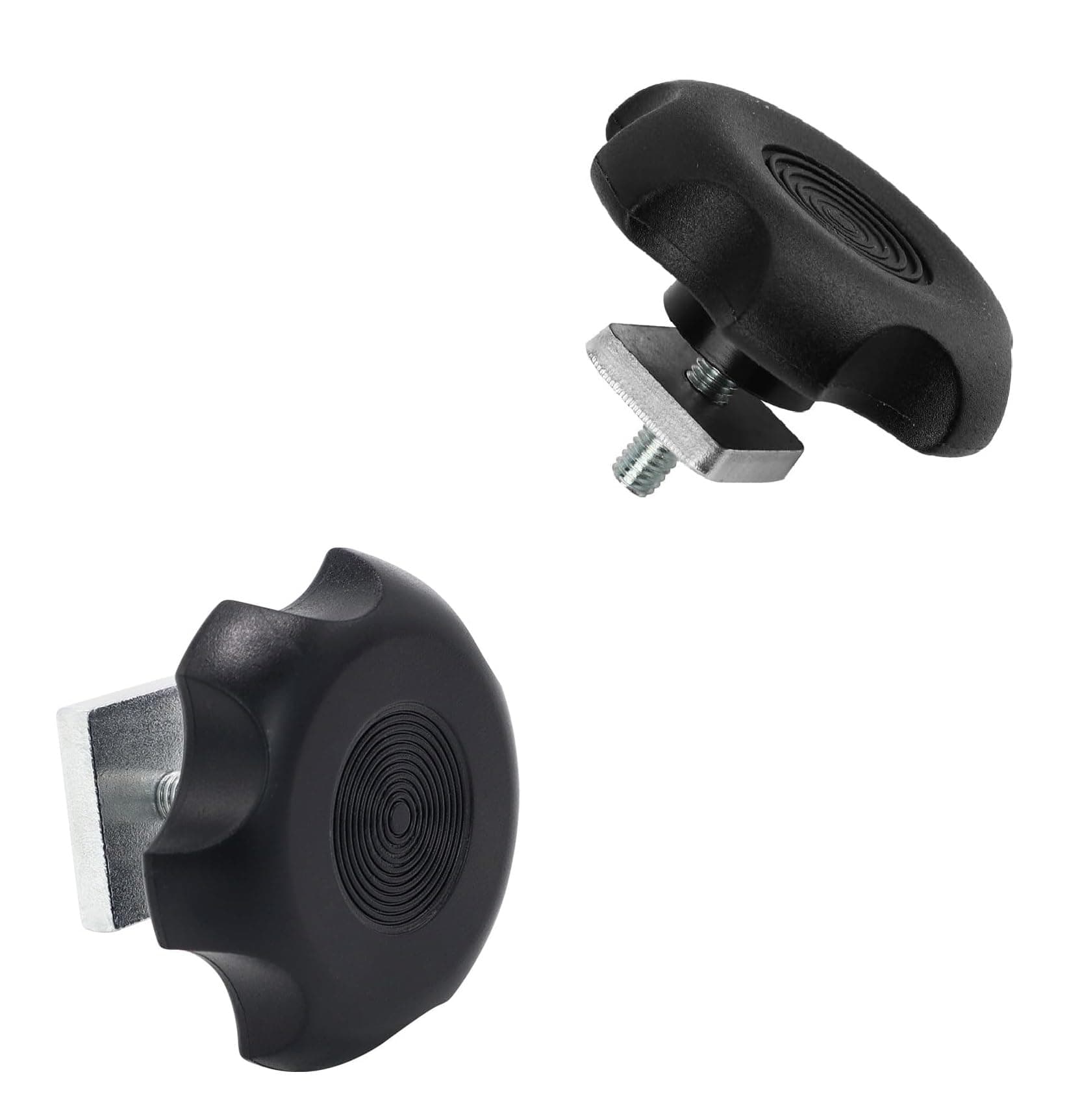 4 Pack 3311578001 Camper RV Awning Brace Knob, Awning Rafter Locking Knobs Replacement Parts with Clamp & Nut Kit, Fit for Carefree/Dometic A&E Camper/RV/Motorhome Awning Brace Parts