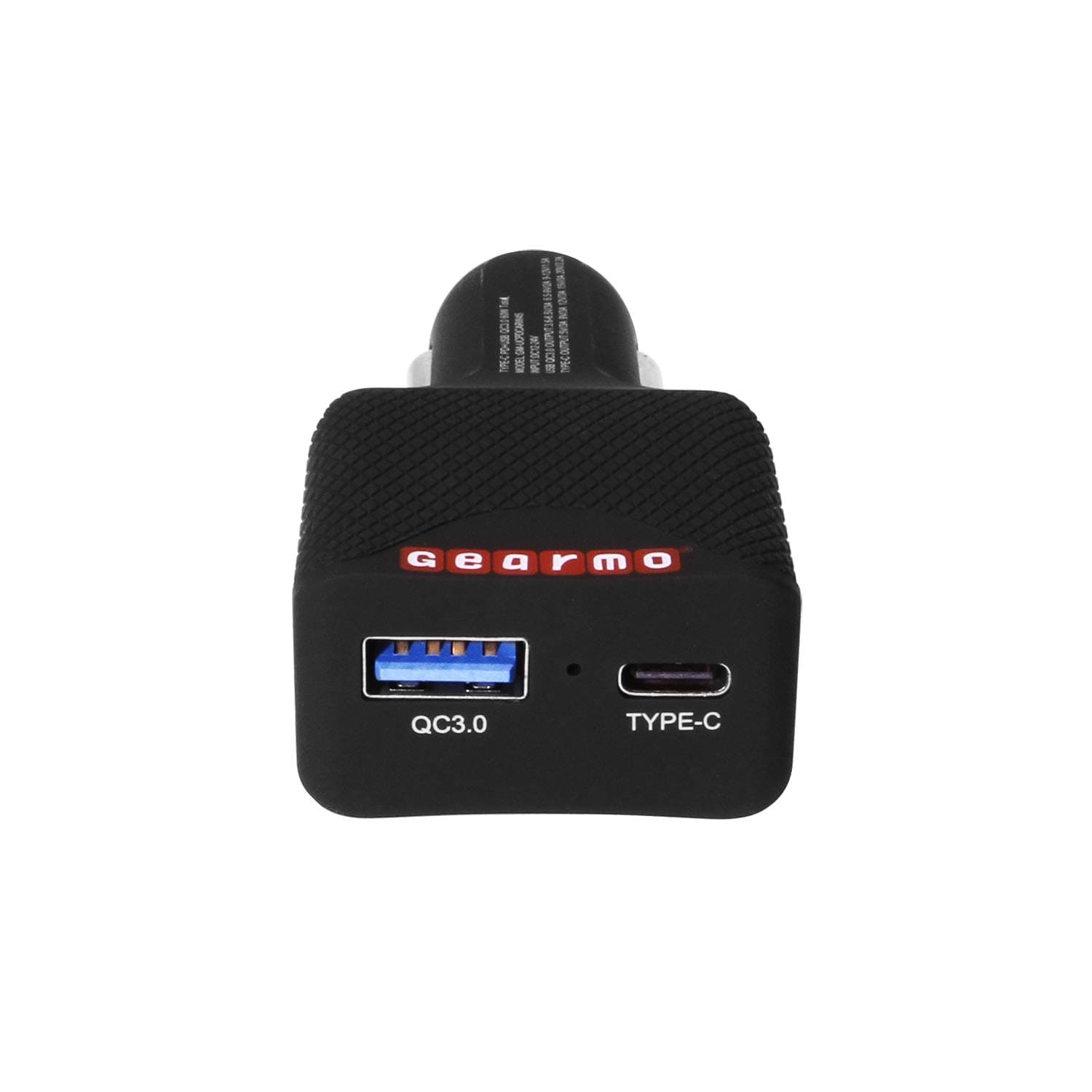 Gearmo USB Type-C PD 60W (45+15) Type C and A PD Car Charger