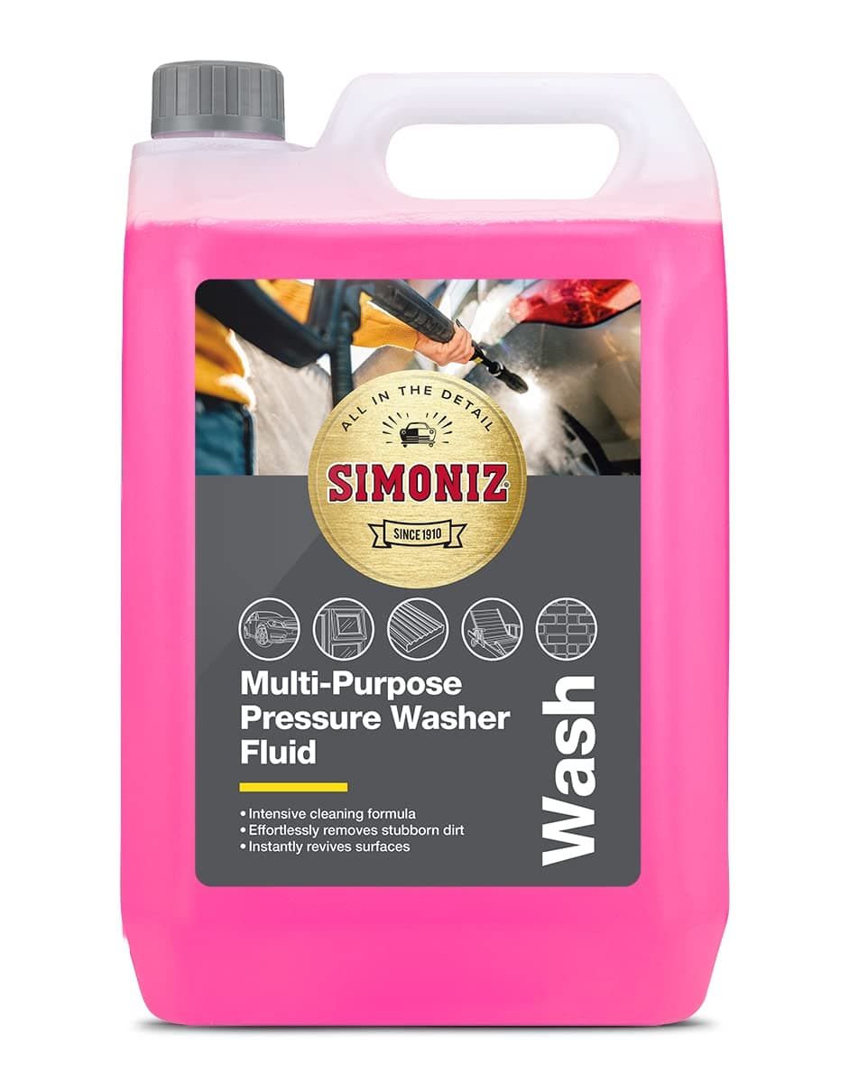 SAPP0174A Multi Purpose Pressure Washer Shampoo Fluid, Pink, 5 Litre