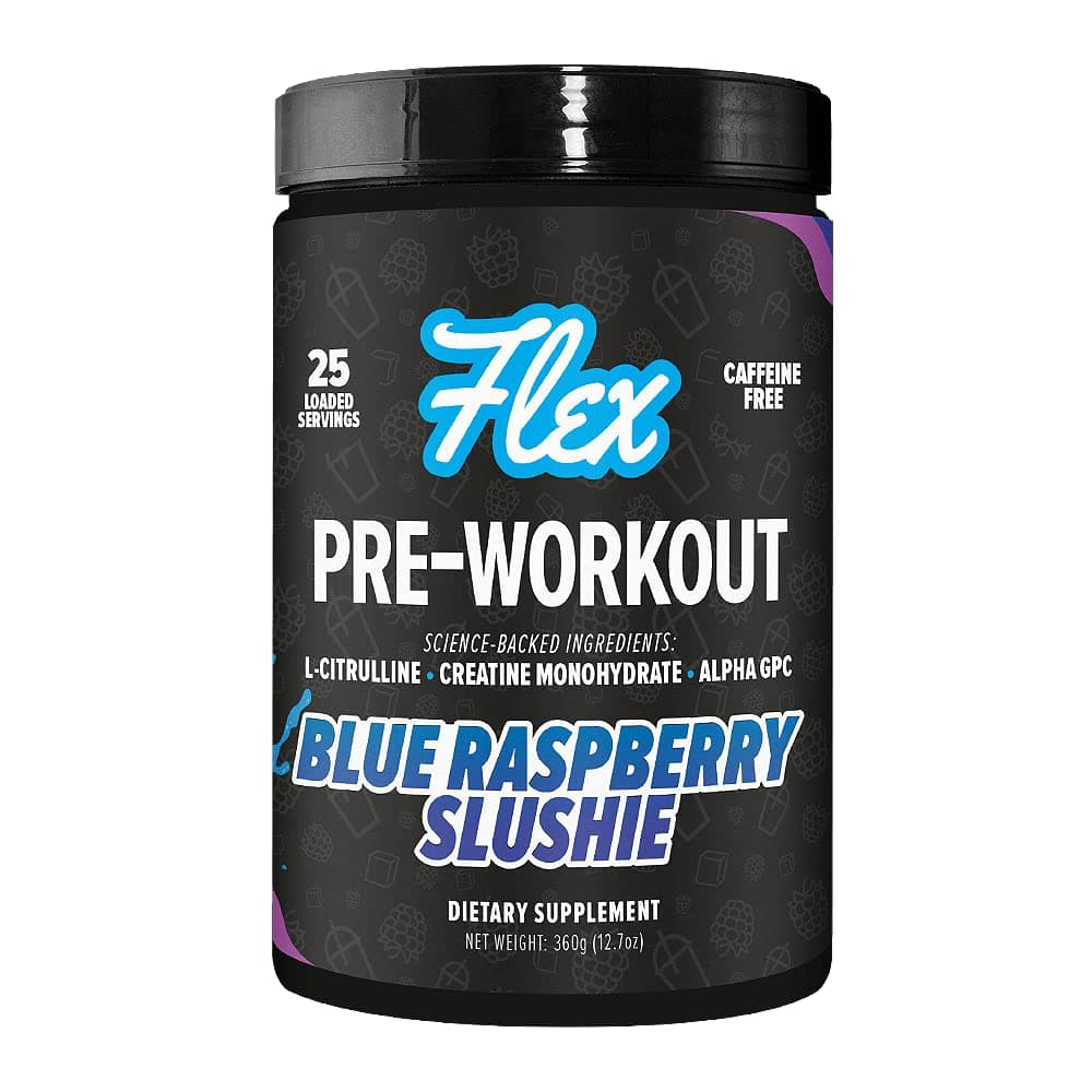 Pre Workout Nootropic Supplement Powder - Blue Raspberry | Enhance Focus, Boost Concentration & Memory | Stimulant-Free, Caffeine-Free, Keto-Friendly | 25 Servings