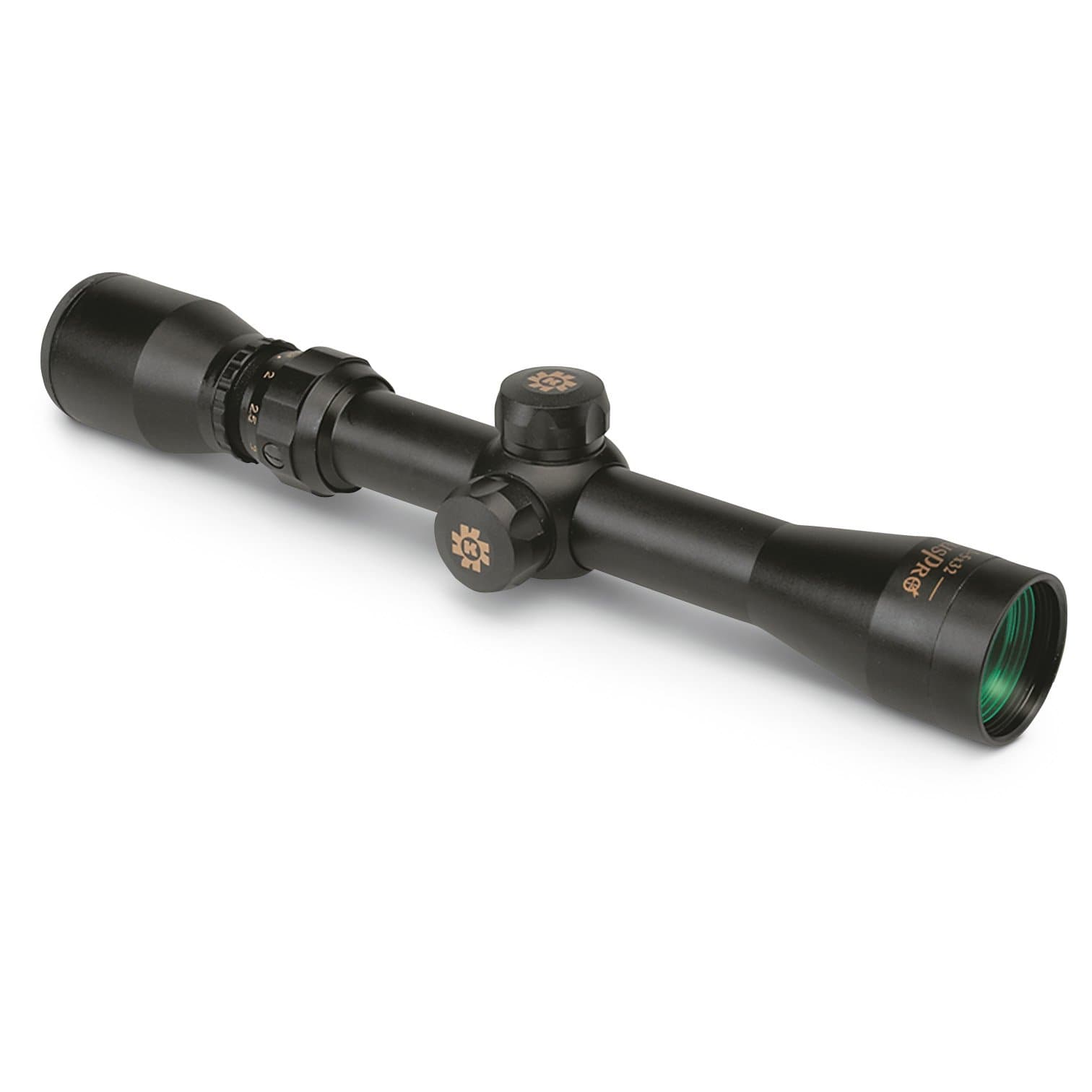 7230 KonusPro 1-5x 32mm Obj 60-20 Ft @ 100 Yds FOV 1 Tube Blk