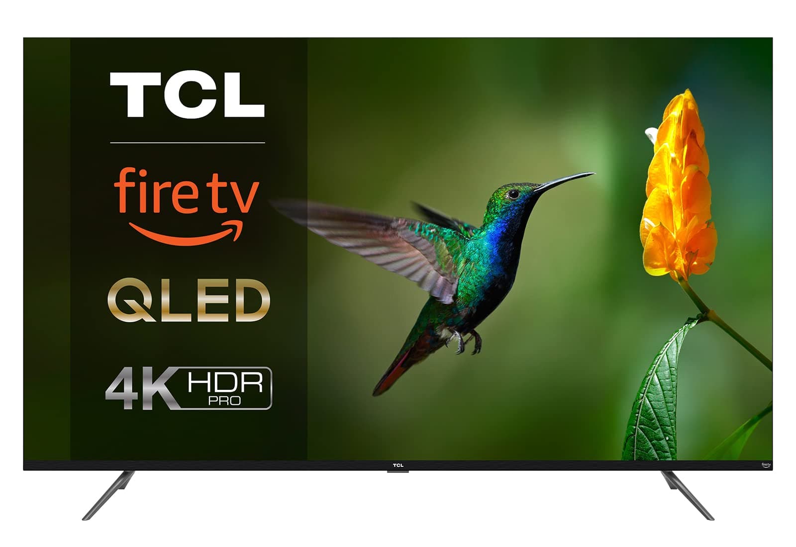 TCL 50CF630K 126cm (50 inch) QLED Fire TV (4K Ultra HD, HDR 10+, Dolby Vision & Atmos, Smart TV, Game Master, 60Hz Motion clarity, Press & Ask Alexa), Black