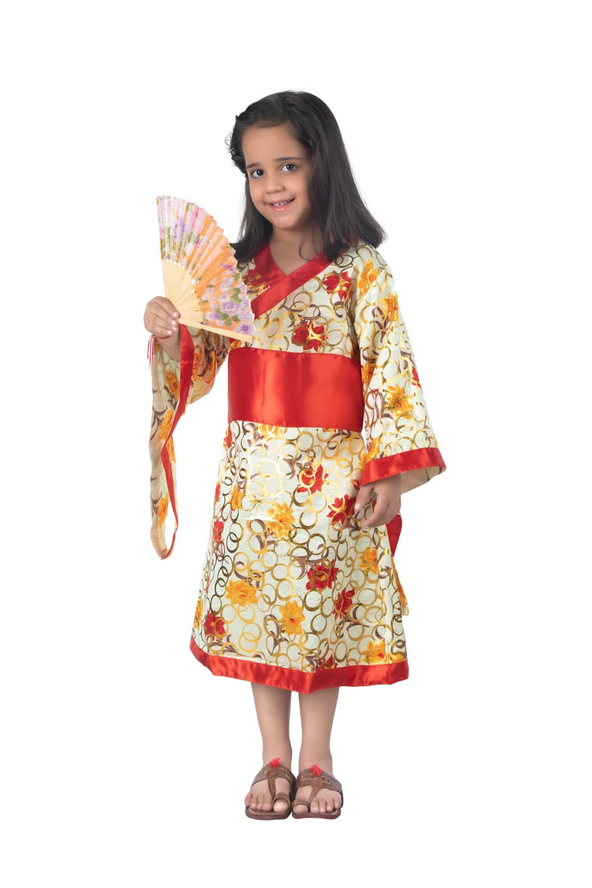 BookMyCostume Japanese Girl Kimono International World Costume 4-5 years