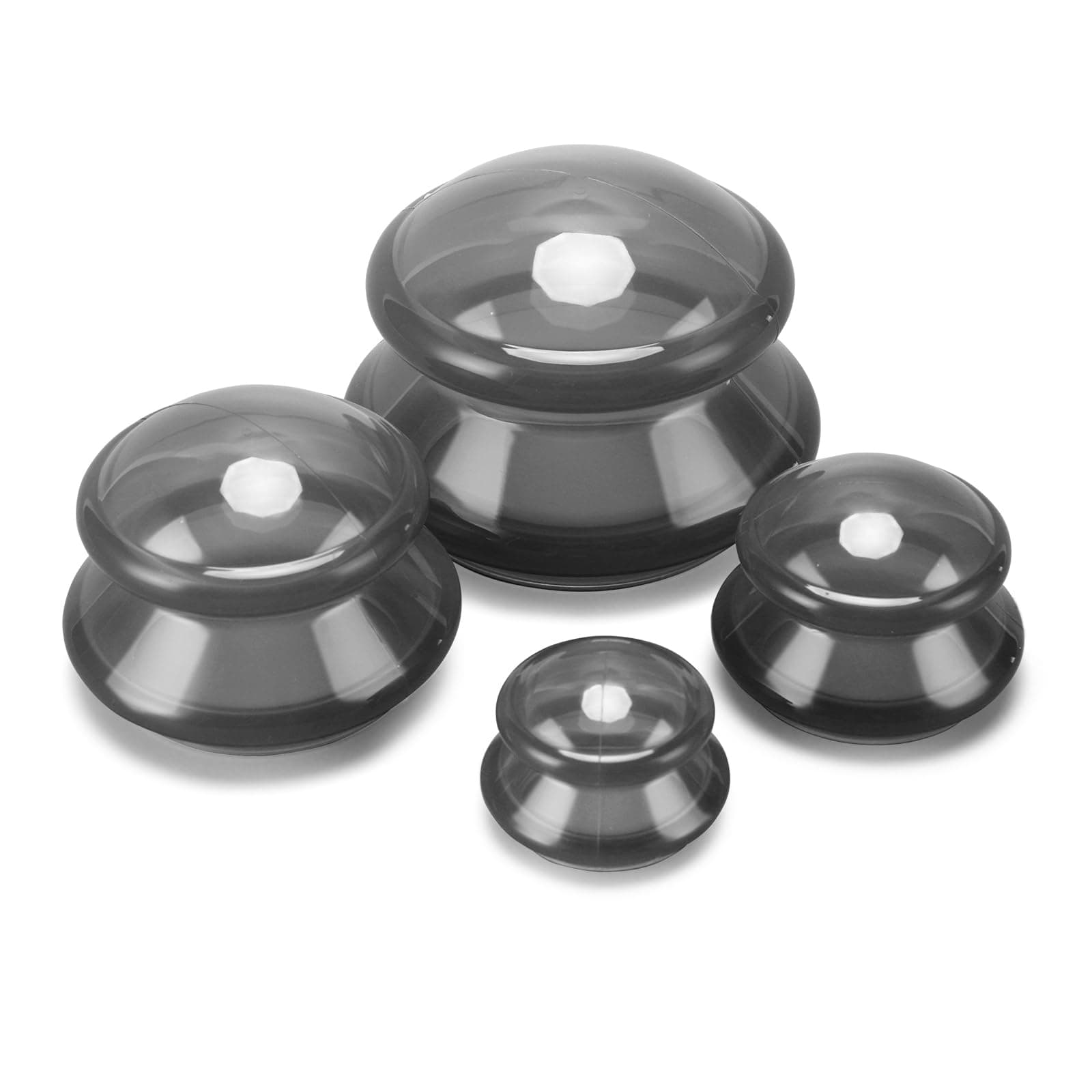 Silicone Cupping Therapy Set（EXTRA LARGE*1,LARGE*1,MEDIUM*1,SMALL*1）