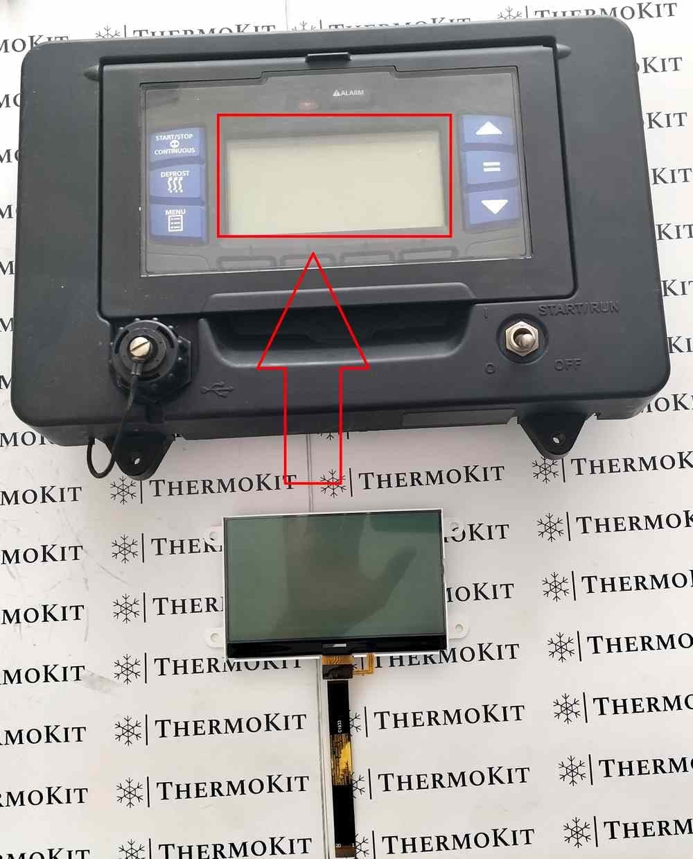 TRP LCD DISPLAY REPLACEMENT for Carrier Apx Controller 76-50248-00 - AM / SDGG240128-1 / 3C.FPC.01036-03
