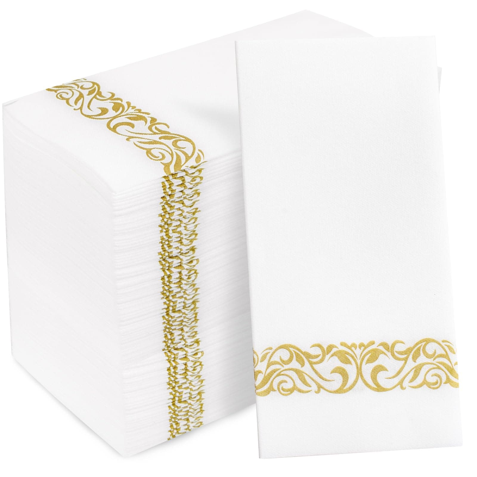 Gold Napkins Disposable Hand Towels