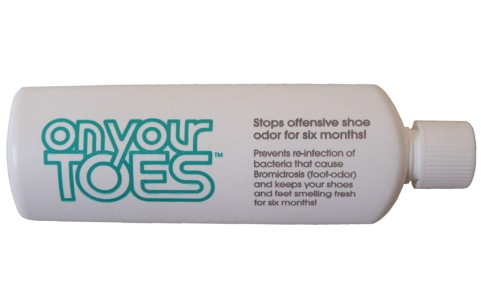 On Your Toes Foot Bactericide Powder - Eliminates Foot Odor for Six Months by On Your Toes