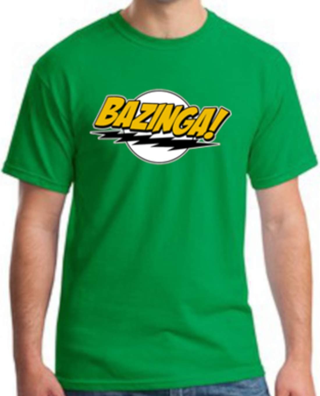 Shirt Patron BrandFunny Big Bang Theory Bazinga Sheldon Cooper Mens T Shirt