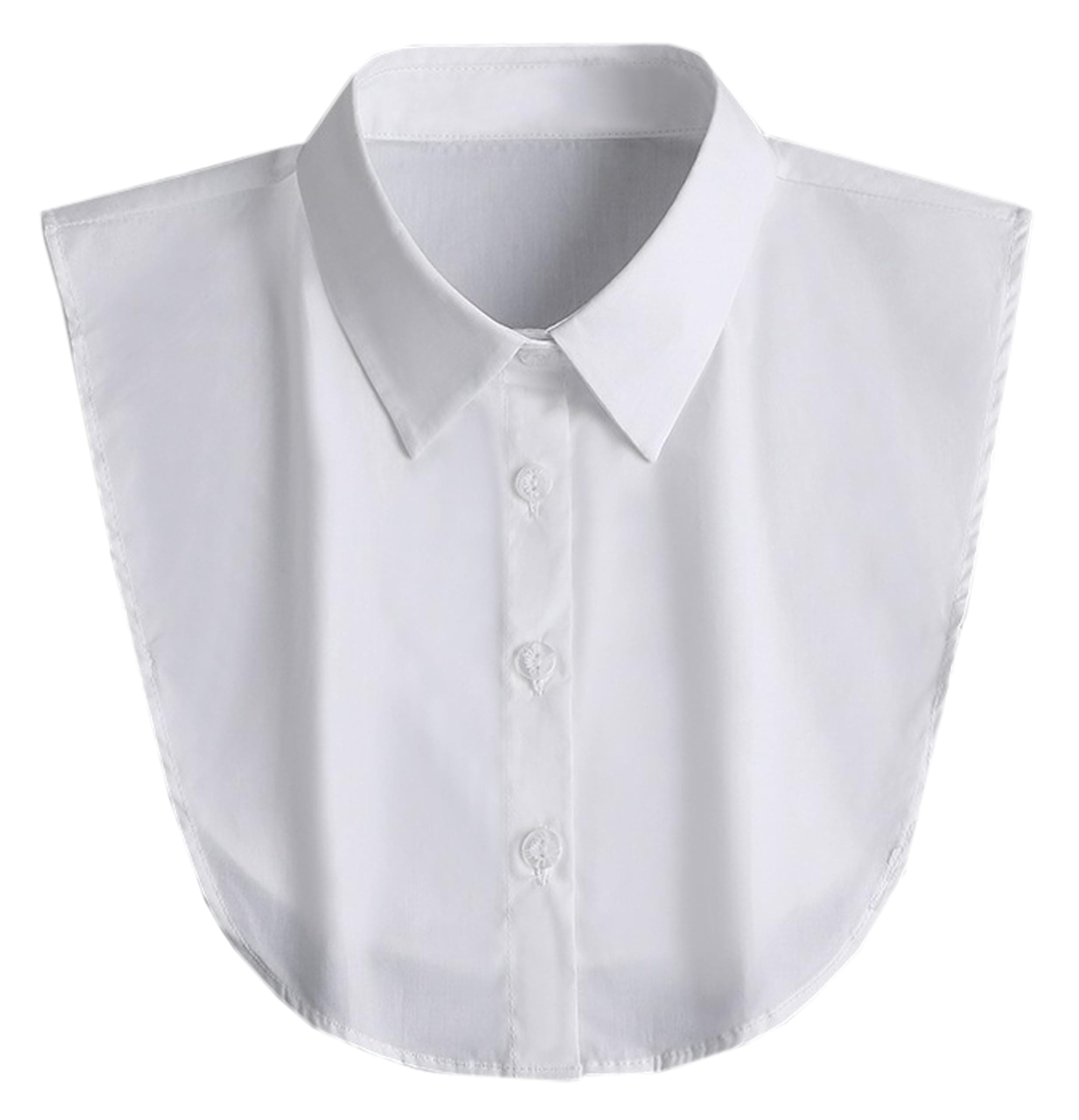 NIDMIDO Kids Plaid Tartan Detachable Half Shirt Blouse False Collar Dickey Collar for Girls and Boys