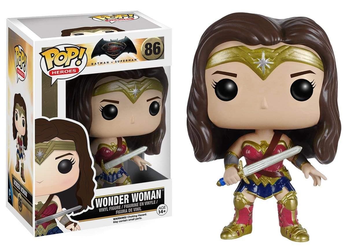 POP Heroes: Batman vs Superman - Wonder Woman Action Figure
