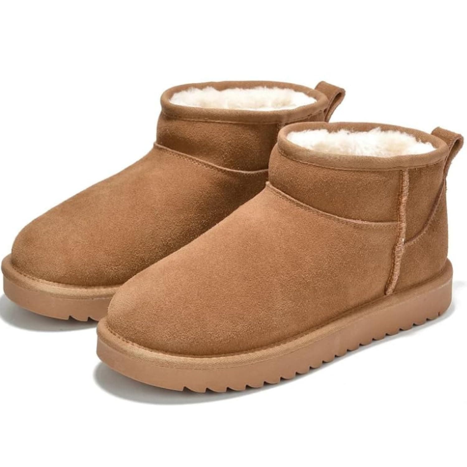 100% Genuine Leather Ankle Boots for Women - Water Resistant with Memory Foam Insole Winter Boots for Women - Trending Shoes & Comfortable Women's Ankle Boots (Hippy)